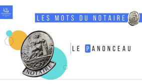 les mots du notaire - le panonceau